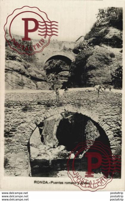 Málaga - Ronda, Puentes Romano y Arabe.  Andalucia // España