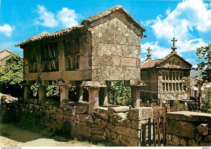 CPM Combarro Pontevedra Lieu declare Monument National Grenier typique