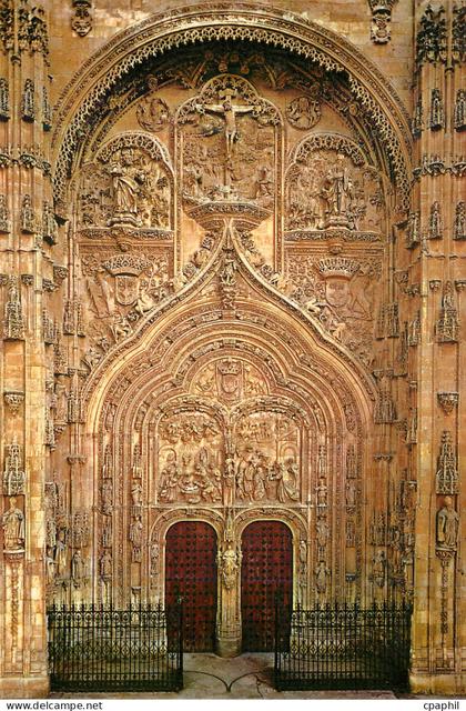 CPM Salamanca Catedral Nueva Puerta Principal