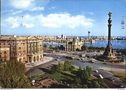 Barcelona Cataluna Columbus Denkmal