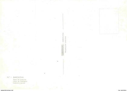 Barcelona Cataluna ES Plaza de Cataluna