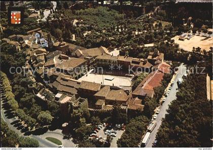 Barcelona Cataluna Fliegeraufnahme Pueblo Espanol