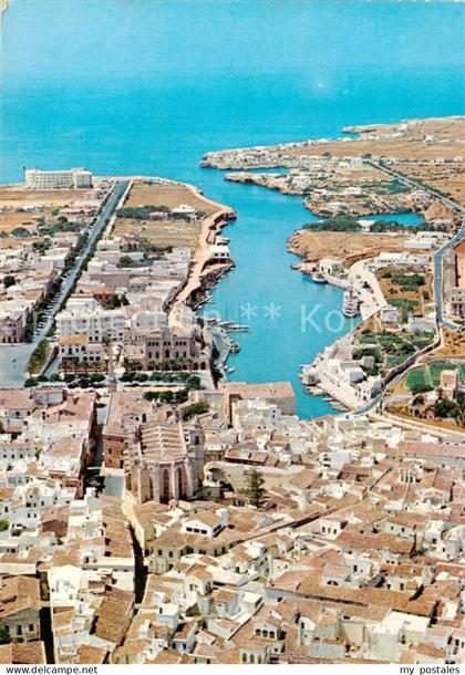 Ciudadela Menorca ES Fliegeraufnahme