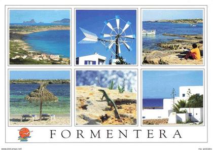 Formentera ES Fliegeraufnahmen Windrad Teilansichten