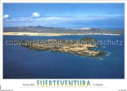 Fuerteventura Vista aerea Isla de Lobos