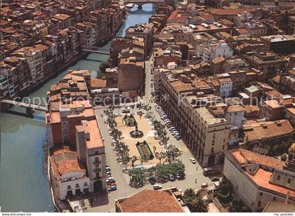 Gerona Fliegeraufnahme Plaza della Independencia