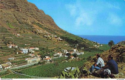 Hermigua La Gomera Islas Canarias ES Vista parcial