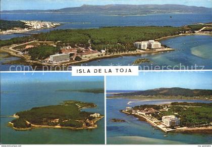 Isla de La Toja Fliegeraufnahme
