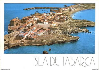 Isla de Tabarca Vista aerea