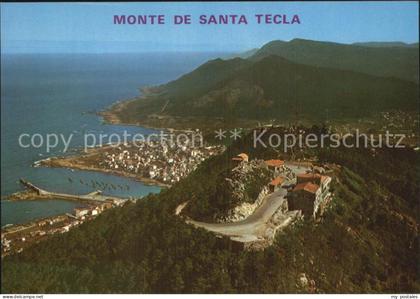 La Guardia Pontevedra Monte de Santa Tecla Fliegeraufnahme