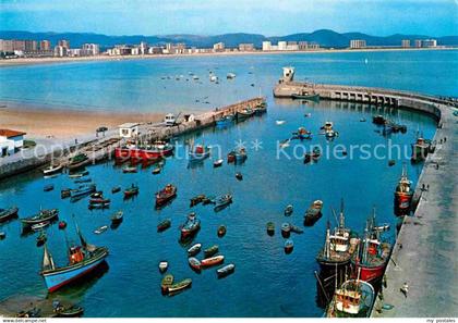 Laredo Spanien Hafen und Strand