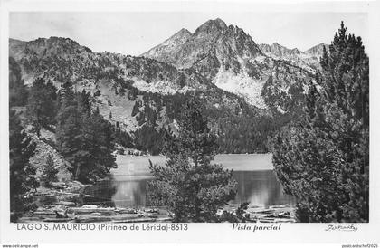 Lot224 spain real photo lago s mauricio pirineo de lerida vista parcial