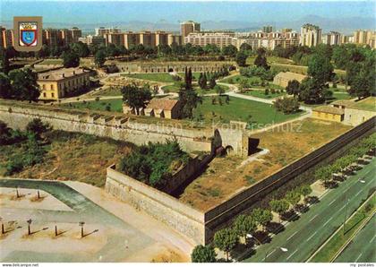Pamplona Navarra ES La Citadelle Fliegeraufnahme