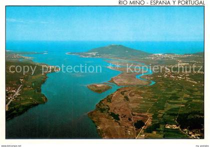 Pontevedra ES Fliegeraufnahme