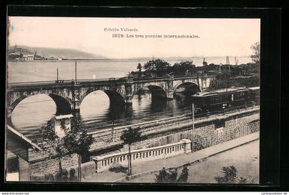 Postal Irun, Los tres puentes internacionales