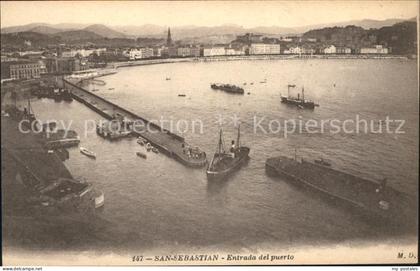 San Sebastian  Pais Vasco ES Entrada del puerto