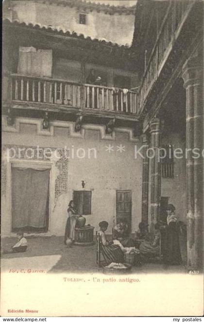 Toledo Castilla-La Mancha Un patio antiguo