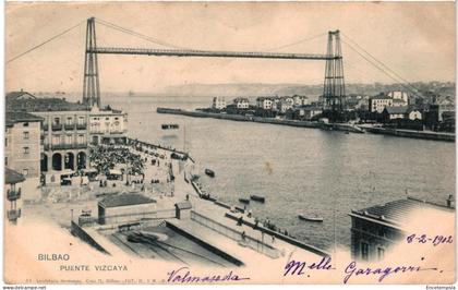 CPA Carte Postale  Espagne   Bilbao Puente Vizcaya 1902  VM97252ok