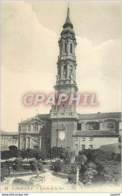CPA Zaragoza Iglesia de la Seo