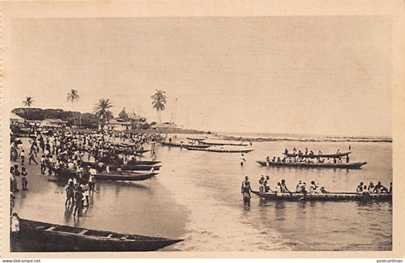 Spanish Guinea - BATA - Cayucos indigens