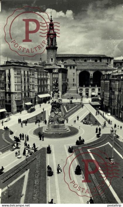 VITORIA. Plaza Virgen Blanca. VITORIA - PAIS VASCO. ESPAÑA ESPAGNE SPAIN.