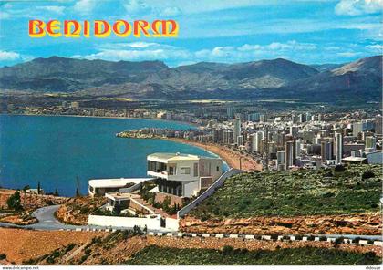Carte Postale - Espagne - Espana - Comunidad Valenciana - Benidorm - Vista General - Vue Générale - immeubles - architec