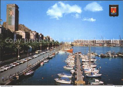Alicante Promenade Hafen