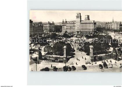 Barcelona Cataluna Plaza Cataluna
