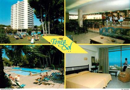 Can Picafort Mallorca ES Hotel Tonga Sol Speisesaal Freibad Appartement