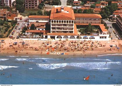 Comarruga Hotel Europe Strand Fliegeraufnahme