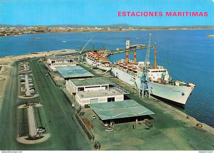 ESPAGNE PALMA DE MALLORCA ESTACIONES MARITIMAS MUELLE DE PON