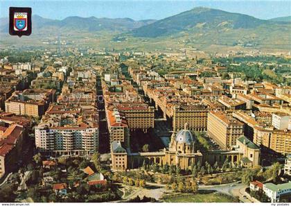 Pamplona Navarra ES Fliegeraufnahme