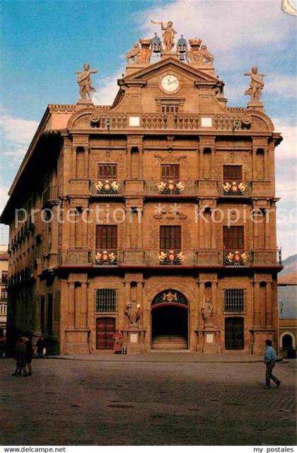 Pamplona Navarra Rathaus