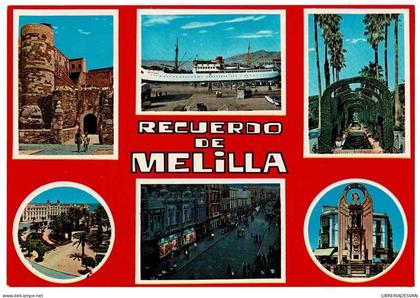 Postal recuerdo de Melilla No. 1517