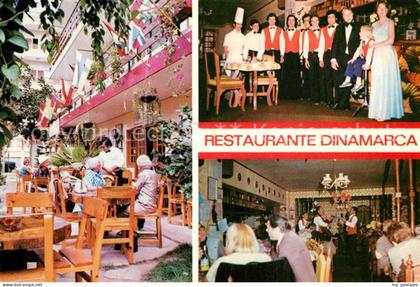 Puerto de la Cruz Restaurante Dinamarca Terrasse Gastraum Servicepersonal