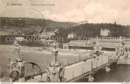 San Sebastian  Pais Vasco ES Puente de Maria Christina