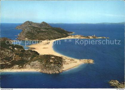 Vigo Galicia Espana Vista aerea Islas Cies