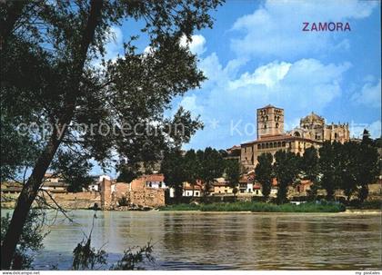 Zamora Spanien Kathedrale River Duero