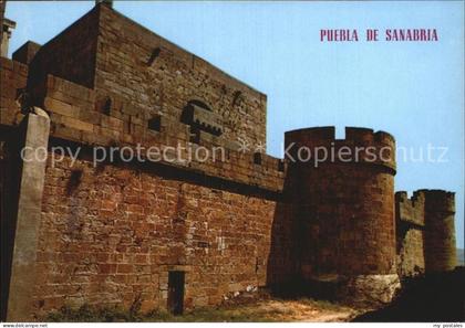 Zamora Spanien Puebla de Sanabria Schloss