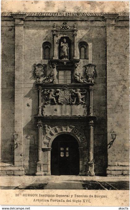 CPA BURGOS Instituto General y Tecnico de BURGOS SPAIN (744047)
