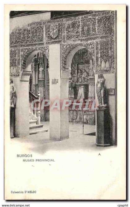 CPA Burgos Museo Provincial