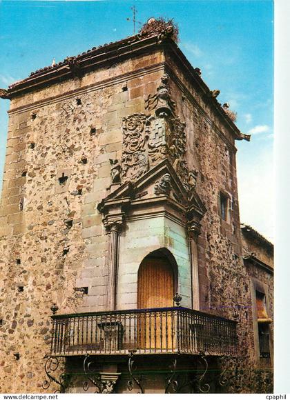 CPM Caceres Balcon de la Maison de Godoy