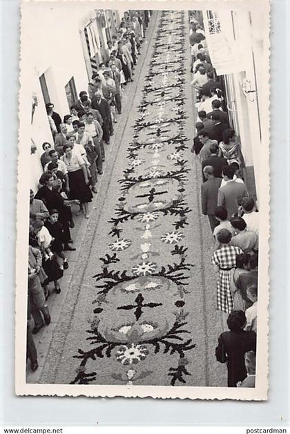 España - Islas Canarias - Decoración floral - POSTAL FOTOgráfica - Ed. desconocido