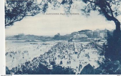 ***  CANTABRIA  *** Santander - playa del Sardinero - unused