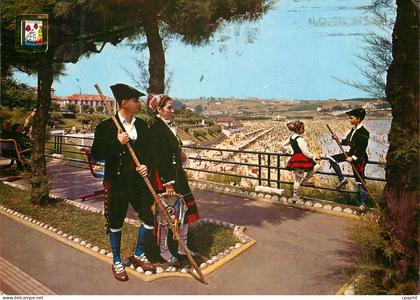 CPM Santander second plage Folklore