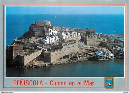 CPM N 45 Peniscola(castellon) vue aerienne