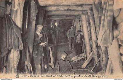 España - Prov. Huesca - Obras del Salto de El Run (Aragon) - Catalana de Gas y Electricidad S.A