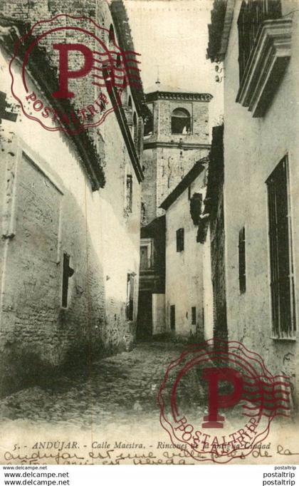 ANDUJAR, JAEN, CALLE MAESTRA