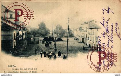 JAEN. BAEZA. PLAZA DE ALFONSO XII