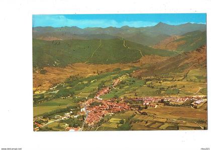 cpm - Boñar - León, Espagne - vue aérienne - Cobas 346 -